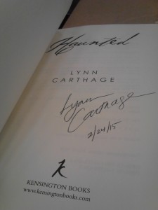 haunted signed